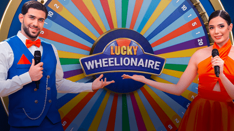 Interface de jeu Winoui avec la roue de la fortune