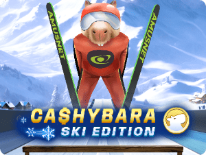 Cashybara Ski Jump Edition