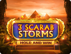 3 Scarab Storms Hold and Win