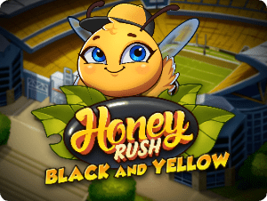 Interface du jeu Honey Rush, exemple de slot disponible