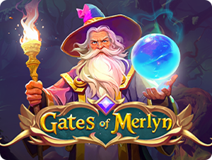Interface du jeu Gates of Merlyn sur Wild Sultan