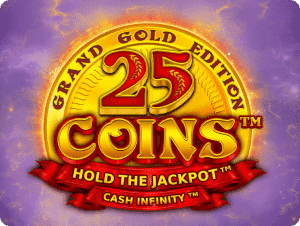 25 Coins Grand Gold Edition JackpotRain