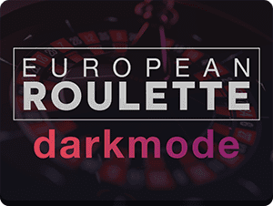 European Roulette - Dark Mode